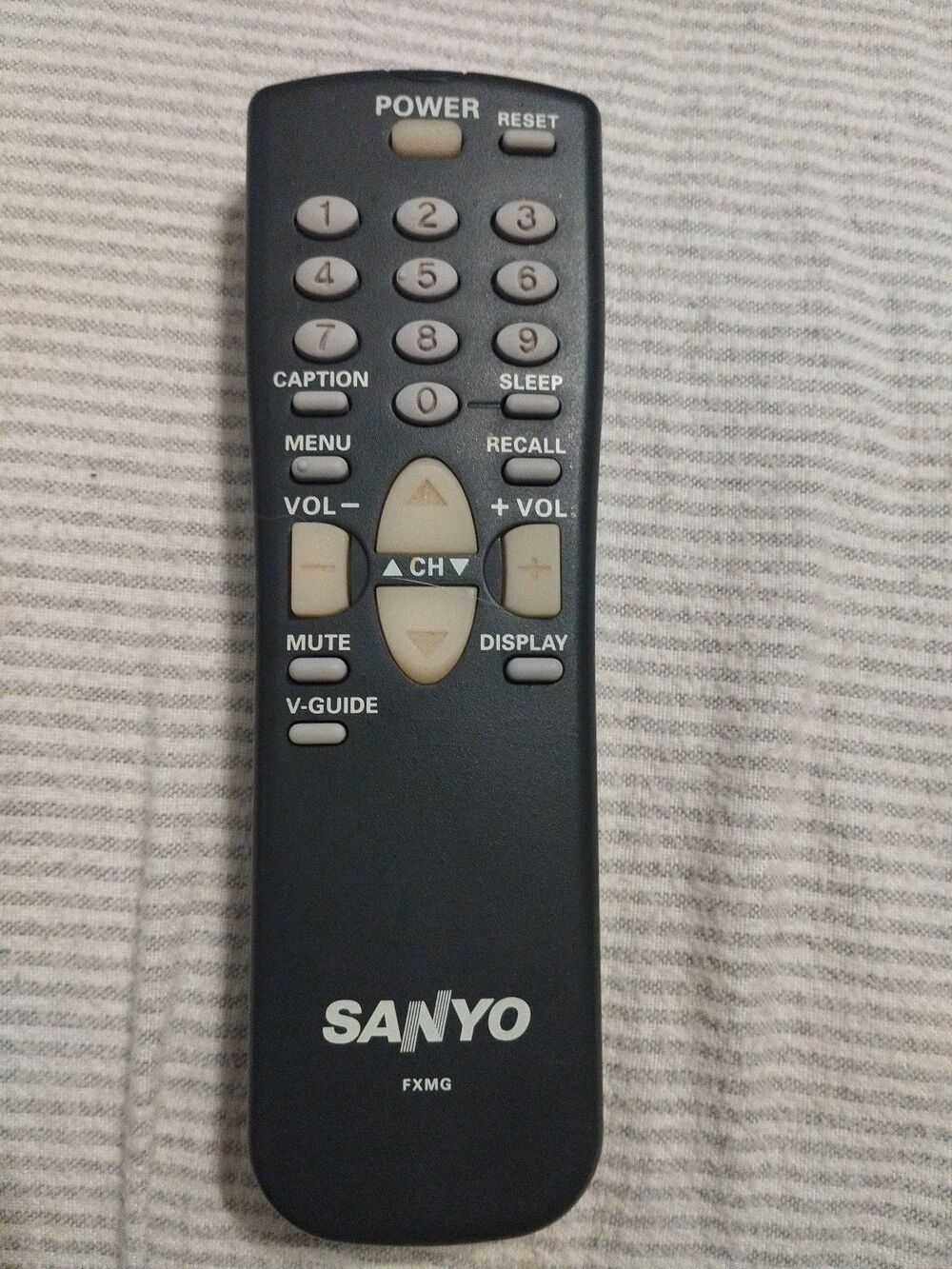 oem Sanyo fxmg TV Remote Control - Tested